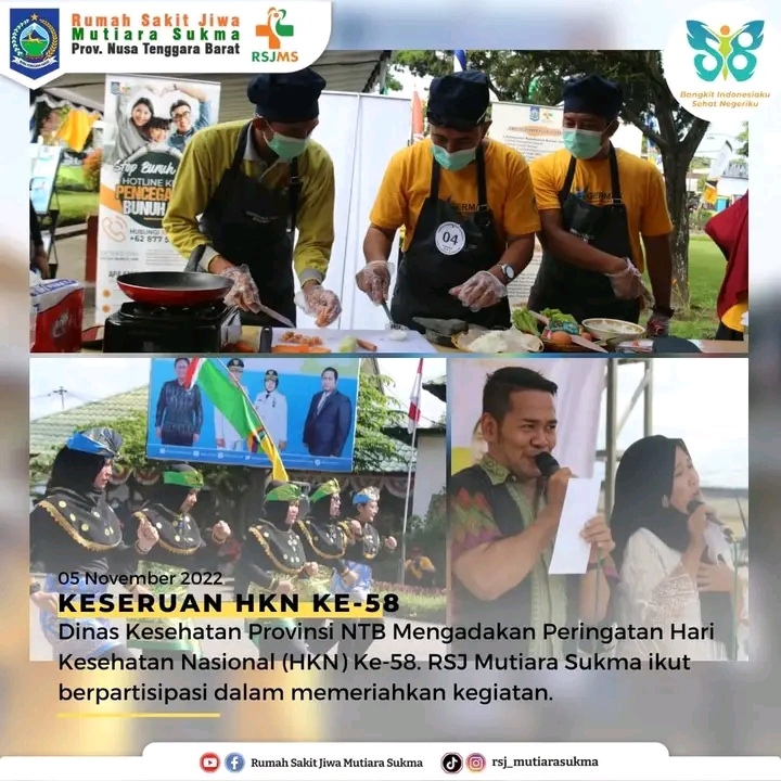 RSJMS IKUTI KEGIATAN HKN KE - 58